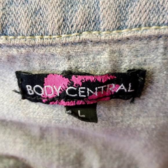 Body Central Jean Jacket L - Picture 8 of 9